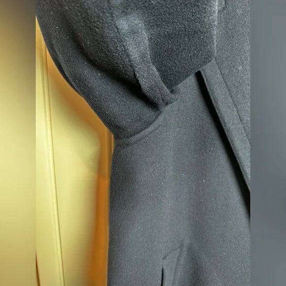 Vince Deep Blue hooded Coat - Picture 3 of 12